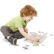 Рамка-вкладыш Монтессори из дерева Английский алфавит Melissa & Doug - MD23272