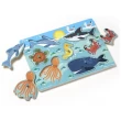 Рамка-вкладиш Монтессорі з дерева Морські мешканці Melissa & Doug - MD9055