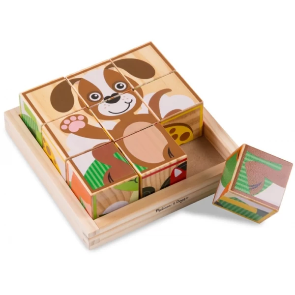 Деревянные кубики Животные Melissa & Doug - MD3769