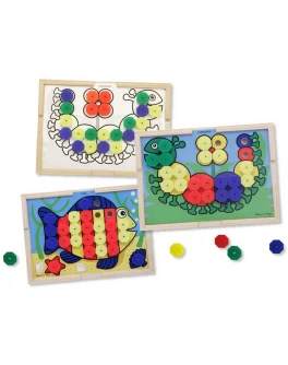 Деревянная мозаика Сортировка Melissa & Doug - MD4313