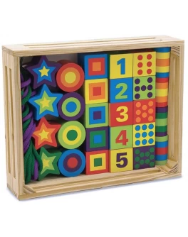 Дерев'яний набір Шнурівка з ланками Melissa & Doug - MD3775