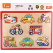 Дерев'яна рамка-вкладиш Монтессорі Viga Toys Транспорт