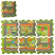 Игровой коврик пазлы Город 6 элементов (M 5800) - mpl M 5800