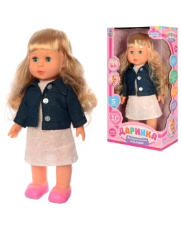 Интерактивная кукла Даринка Limo Toy ходит и разговаривает - mpl M 3882-1 UA