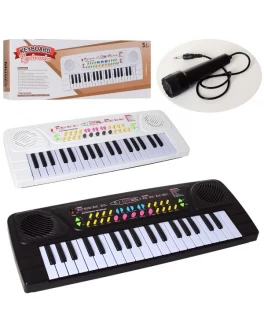 Детский синтезатор с микрофоном BX-1633AB - mpl BX-1633AB