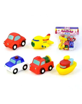Игрушки пищалки Машинки КР 2641-5 С 5 штук - igs 72498