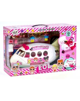 Игровой набор Самолет с куколками LOL AIRLINE PLAYSET - igs K 5625 