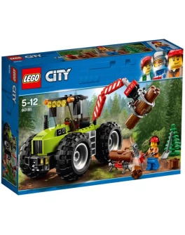 Конструктор LEGO City Лесоповальный трактор (60181) - bvl 60181