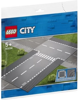 Конструктор LEGO City Боковая и прямая дорога (60236) - bvl 60236