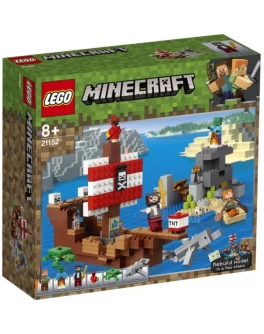 Конструктор LEGO Minecraft Приключения на пиратском корабле (21152) - bvl 21152