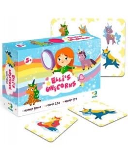 Карточная игра мемо Dodo Единорожки Элли (300198) - dodo 300198