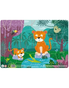 Пазл в рамке Dodo Леопарды (R300185) - dodo R300185