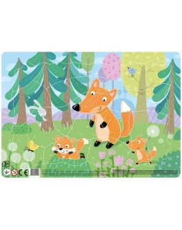 Пазл в рамке Dodo Лисята (R300184) - dodo R300184
