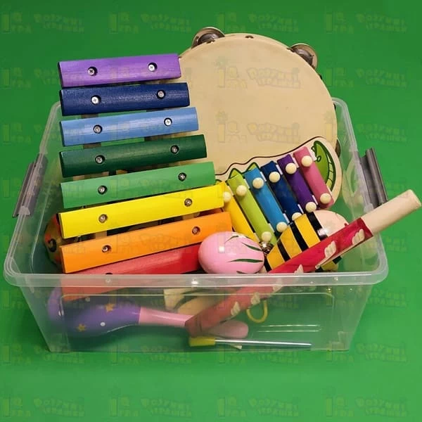 Набір музичних інструментів, 20 предметів. Нуш - нуш 20