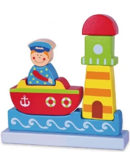 Магнітний пазл з дерева Viga Toys Море (59704) - afk 59704