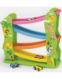 Іграшка дерев'яна Viga Toys Автотрек (59610) - afk 59610