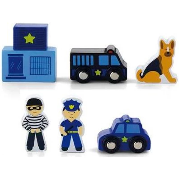 Дод. набір до ж/д Viga Toys Поліцейська ділянка (50814) - afk 50814