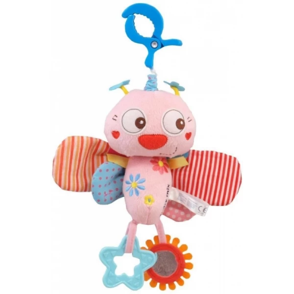 Іграшка-підвіска з гризуном Baby Mix Метелик, 22 см - ves P/1130-0200