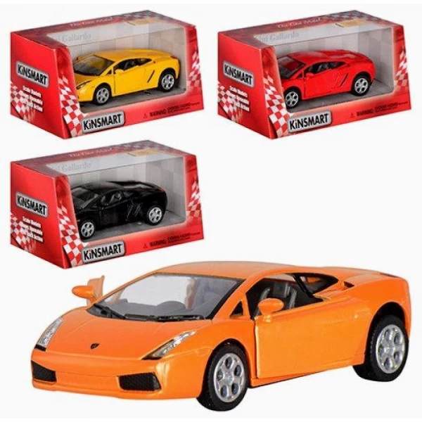 Машинка колекційна Kinsmart Lamborghini Gallardo, 4 кольори (KT 5098 W) - mpl KT 5098 W