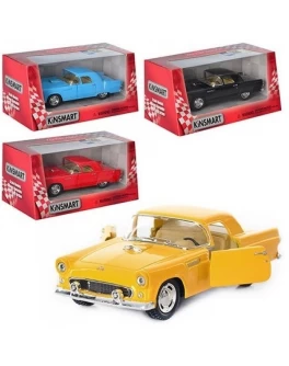 Машинка колекційна Kinsmart Ford Thunderbird 1955, 4 кольори (KT 5319 W) - mpl KT 5319 W