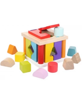 Дерев'яний сортер Cubika Геометричний квадрат (14378) - cub 14378