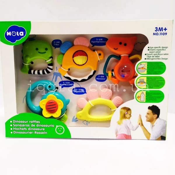 Набір брязкалець Hola Toys