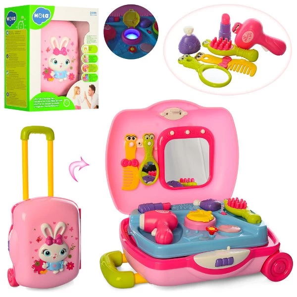 Дитячий набір перукаря в валізі Hola Toys (3109) - mpl 3109