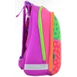 Рюкзак шкільний каркасний 1 Вересня H-12 Bright colors, 38х29х15 - poz 554581