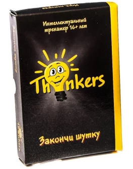 Настільна гра Thinkers 16+. Закінчи жарт - pi Th-1601
