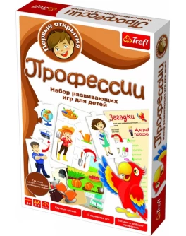 Настільна гра Перші відкриття. Професії Trefl - pi 1253