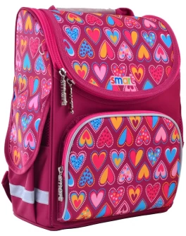 Рюкзак шкільний каркасний Smart PG-11 Hearts Style - poz 555920