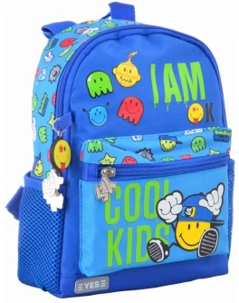 Рюкзак дитячий YES K-16 Cool kids, 22.5х18.5х9.5 - poz 555072