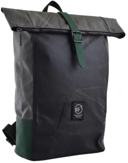 Рюкзак міський YES Roll-top T-77 Green anthracite - poz 557430