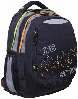 Рюкзак підлітковий YES Т-22 Pulse, 40х34х24см - poz 552620 Рюкзак підлітковий YES Т-22 Pulse, 40х34х24см - poz 552620