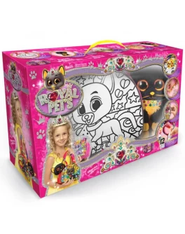 Набір для творчості Danko Toys Сумочка з плюшевою іграшкою (RP-01-01U) - mlt RP-01-01U