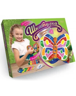 Набір для творчості Danko Toys Шкатулка Сяючий блиск - mlt шкатулка 2