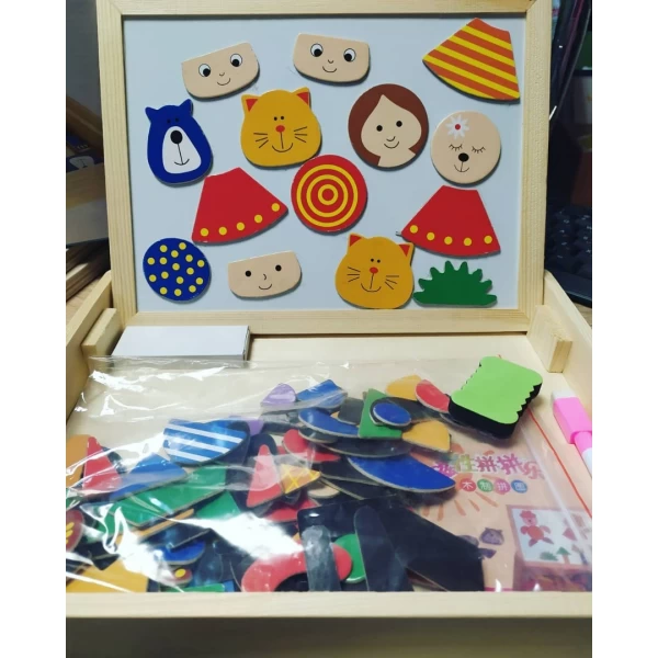 Магнітна мозаїка з геометричними формами