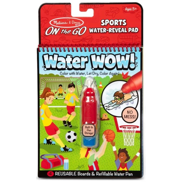 Чарівна водна розмальовка для малюків Melissa & Doug Спорт (MD30175)