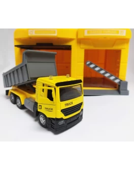 Ігровий набір Гараж з будівельною машиною CLM Engineering Caller Garage (CLM-553)