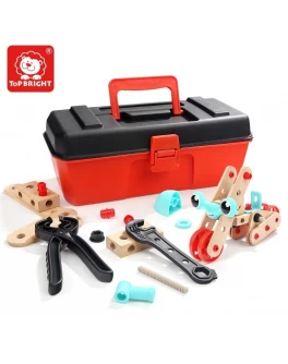 Конструктор дерев'яний з інструментами в валізі Top Bright (120390)