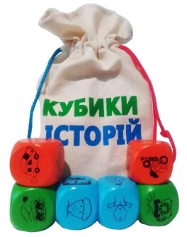 Дидактична гра Кубики історій