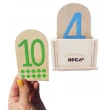 Сенсорний набір Цифри та Точки по методиці Монтессорі №2 Hega