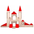 Дерев'яний конструктор кубики Будівельник Юніор, KomarovToys - Kom A317