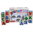Дерев'яні кубики Українська абетка 12 шт, KomarovToys