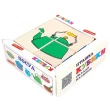Деревянные кубики. Сложи рисунок Посуда, Komarovtoys - kom 605
