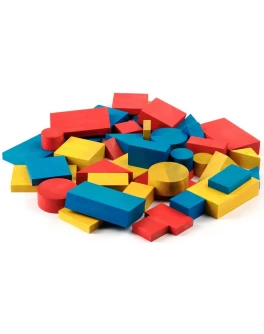 Логічні блоки Дьенеша, 48 деталей в картонній коробці, Komarovtoys