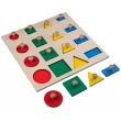 Дерев'яна рамка-вкладиш Монтессорі, Komarovtoys