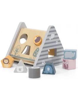 Дерев'яний сортер Viga Toys PolarB Розвиток 5 в 1 (44007)