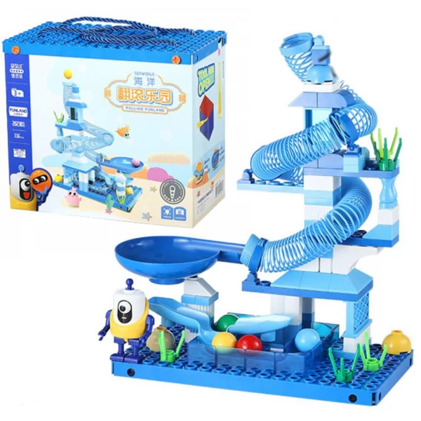 Конструктор з пружинками Rolling Funland 202301 (116 деталей)