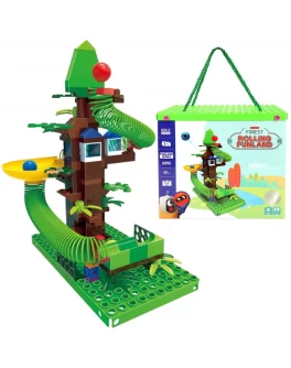 Конструктор з пружинками Rolling Funland 202401 (150 деталей)